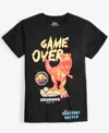 Epic Threads Little & Big Boys Game Over Jurassic Graphic T-shirt, Created For Macy's In Deep Black