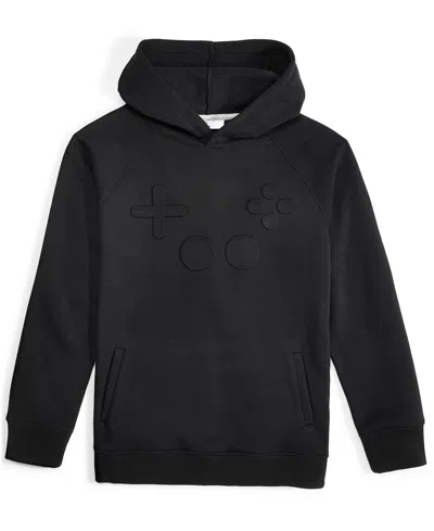 Epic Threads Kids' Little & Big Boys Gamer Graphic Hoodie, Created For Macy's In Deep Black