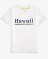 Epic Threads Little & Big Boys Hawaii Graphic T-shirt, Created For Macy's In Angel Whit