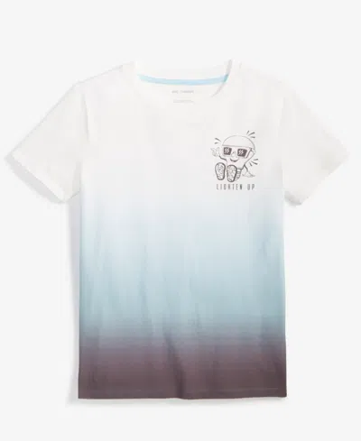 Epic Threads Kids' Little & Big Boys Lighten Up Graphic Ombre Cotton Short-sleeve T-shirt, Exclusively At Macy's In Crystal Bl