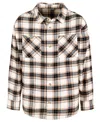 Epic Threads Little & Big Boys Margot Plaid Button-down Flannel Shirt, Created For Macy's In Snowfall White