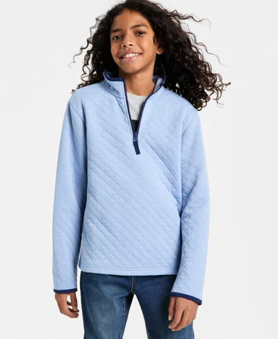 EPIC THREADS LITTLE & BIG BOYS QUILTED QUARTER-ZIP JACKET, MACY'S EXCLUSIVE