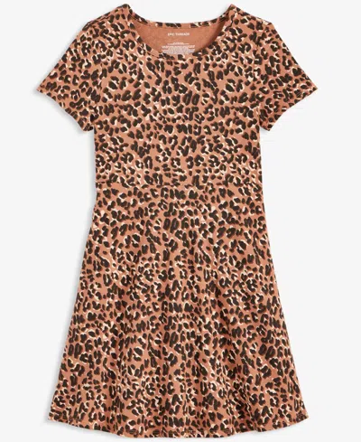 Epic Threads Little & Big Girls Animal-print Skater Dress, Exclusively At Macy's