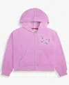 Epic Threads Little & Big Girls Bow Full-zip Hoodie, Macy's Exclusive In Purple