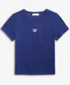 Epic Threads Little & Big Girls Butterfly Embroidered Ribbed T-shirt, Exclusively At Macy's