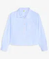 Epic Threads Little & Big Girls Cotton Seersucker Shirt, Exclusively At Macy's