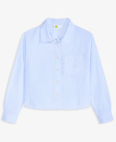 Epic Threads Little & Big Girls Cotton Seersucker Shirt, Exclusively At Macy's
