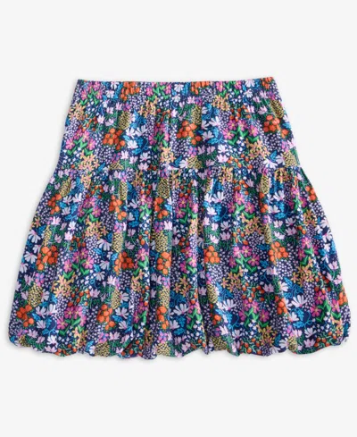 Epic Threads Kid Girl Ditsy Floral Printed Bubble Hem Skirt, Exclusively At Macy's In Medieval B