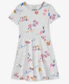 Epic Threads Little & Big Girls Doodle-print Skater Dress, Macy's Exclusive