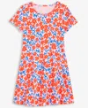 Epic Threads Little & Big Girls Floral-print Skater Dress, Exclusively At Macy's