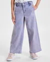 Epic Threads Little & Big Girls Indigo Wide-leg Crop Jeans, Exclusively At Macy's