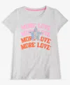 Epic Threads Little & Big Girls More Love Graphic T-shirt, Exclusively At Macy's