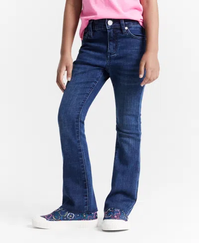 Epic Threads Kids' Girls Osterley Flare-leg Jeans, Created For Macy's In Osterley Wash