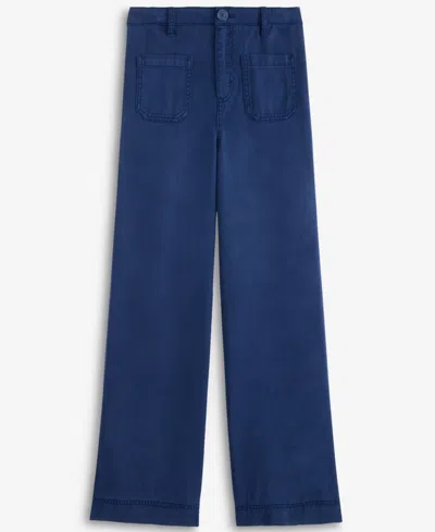 Epic Threads Kids' Little & Big Girls Twill Patch-pocket Wide-leg Pants, Exclusively At Macy's In Medieval B