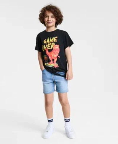 Epic Threads Kids' Little Boys Big Boys Game Over T Shirt Shorts Exclusively At Macys In Bay Wash