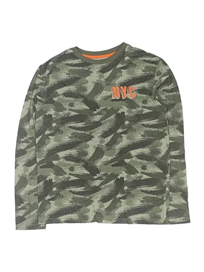Pre-owned Epic Threads Kids' Long Sleeve T-shirt In Green