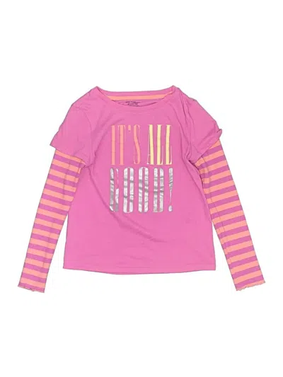 Pre-owned Epic Threads Kids' Long Sleeve T-shirt In Pink