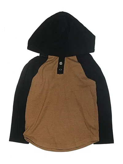 Pre-owned Epic Threads Kids' Pullover Hoodie In Brown