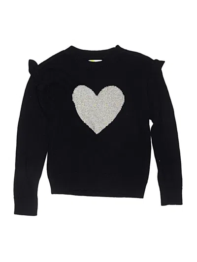Pre-owned Epic Threads Kids' Pullover Sweater In Black