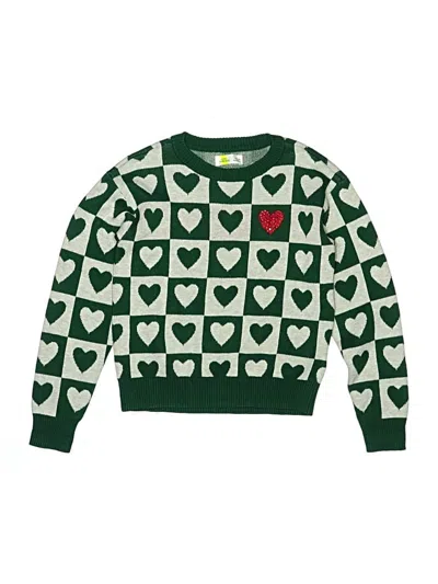 Pre-owned Epic Threads Kids' Pullover Sweater In Green