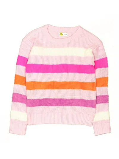 Pre-owned Epic Threads Kids' Pullover Sweater In Pink
