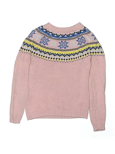 Pre-owned Epic Threads Kids' Pullover Sweater In Pink