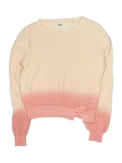 Pre-owned Epic Threads Kids' Pullover Sweater In Pink