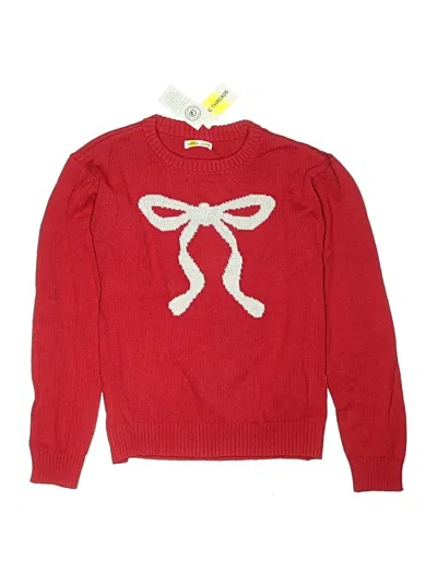 Pre-owned Epic Threads Kids' Pullover Sweater In Red