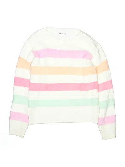 Pre-owned Epic Threads Kids' Pullover Sweater In White