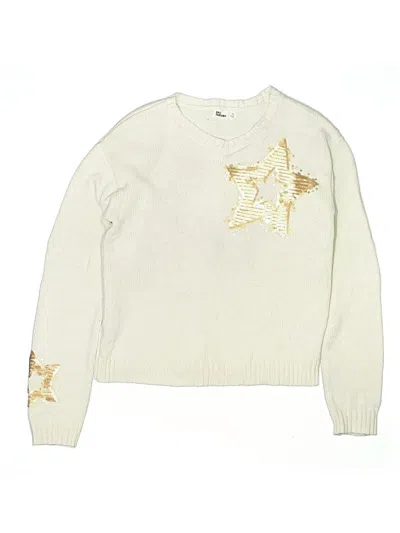 Pre-owned Epic Threads Kids' Pullover Sweater In White