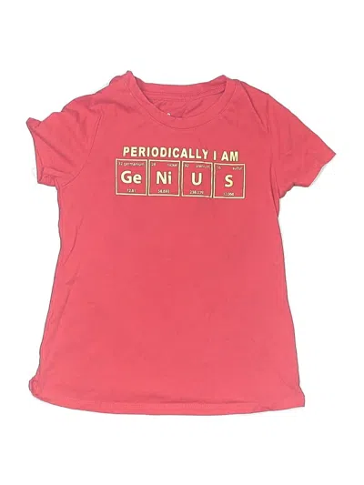 Pre-owned Epic Threads Kids' Short Sleeve T-shirt In Pink