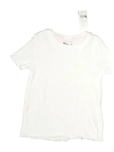 Pre-owned Epic Threads Kids' Short Sleeve T-shirt In Ivory