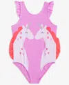 Epic Threads Toddler And Little Girls Unicorn One-piece Swimsuit, Exclusively At Macy's In Blooming Lilac