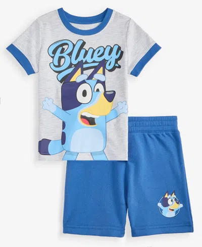 Epic Threads Kids' Toddler Boys' (12m-5t) Bluey Happy T-shirt & Shorts Set, Macy's Exclusive