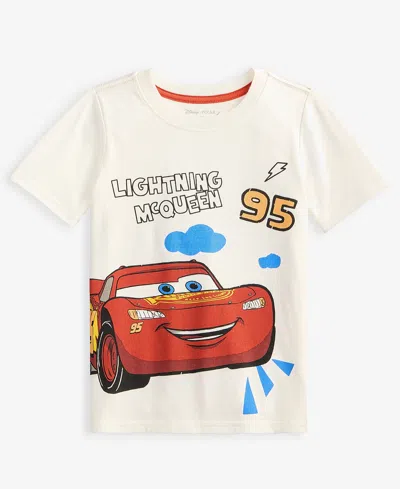 Epic Threads Kids' Toddler Boys' 12m-5t Cars Race Time Short-sleeve T-shirt, Macy's Exclusive In White