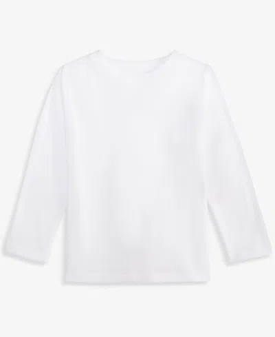 Epic Threads Kids' Toddler Boys' 12m-5t Long-sleeve Core T-shirt, Macy's Exclusive In White