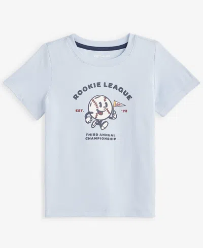 Epic Threads Kids' Toddler Boys' 12m-5t Rookie League T-shirt, Macy's Exclusive In Blue
