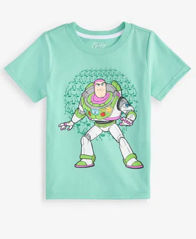 Epic Threads Kids' Toddler Boys' (12m-5t) Toy Story Buzz Lightyear T-shirt, Macy's Exclusive In Green