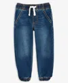 Epic Threads Toddler Boys 2t-4t Fulton Knit Denim Jogger Jeans, Exclusively At Macy's In Blue