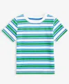 Epic Threads Toddler Boys Clay Striped T-shirt In Blue