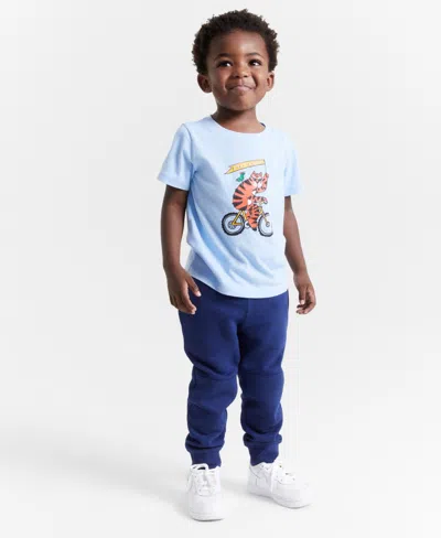 Epic Threads Babies' Toddler Boys Fleece Jogger Pants, Created For Macy's In Dull Gold