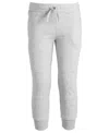 Epic Threads Toddler Boys Fleece Jogger Pants, Created For Macy's In Sterling Hthr