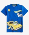 Epic Threads Toddler Boys 2t-4t Hot Wheels T-shirt, Exclusively At Macy's In Blue