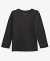 Epic Threads Toddler Boys Long-sleeve T-shirt, Created For Macy's In Deep Black