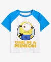 Epic Threads Toddler Boys One In A Minion Graphic Short-sleeve T-shirt, Exclusively At Macy's In Angel White