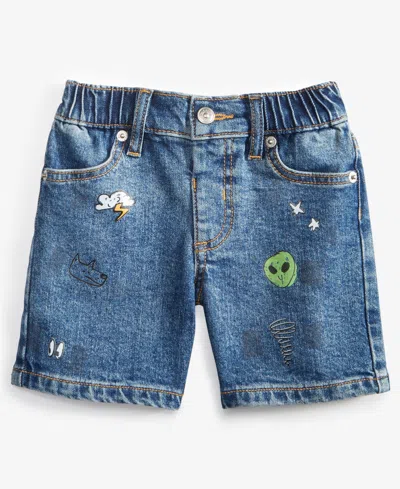 Epic Threads Babies' Toddler Boys Relaxed Canal Denim Shorts, Created For Macy's In Nostrand W