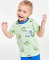 Epic Threads Toddler Boys Short-sleeve Snoopy Tennis T-shirt, Exclusively At Macy's In Green Ash