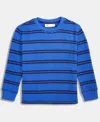 Epic Threads Toddler Boys Striped Crewneck Thermal Sweatshirt In Multi