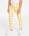 Epic Threads Toddler Girl Gingham Leggings, Exclusively At Macy's In Maize Yell