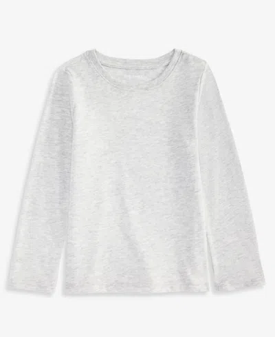 Epic Threads Kids' Toddler Girls' 12m-5t Core Long-sleeve T-shirt, Macy's Exclusive In White